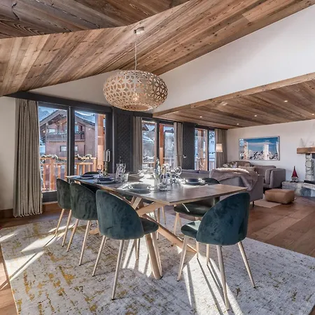 Duplex Skis Aux Pieds, 1850, 99m², 6 Pers., Cheminee, Balcons, Garage, Wifi - Fr-1-631-132 *