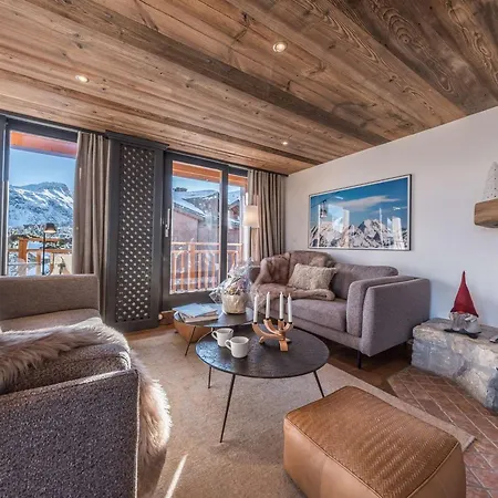 Duplex Skis Aux Pieds, 1850, 99m², 6 Pers., Cheminée, Balcons, Garage, Wifi - Fr-1-631-132 * Courchevel